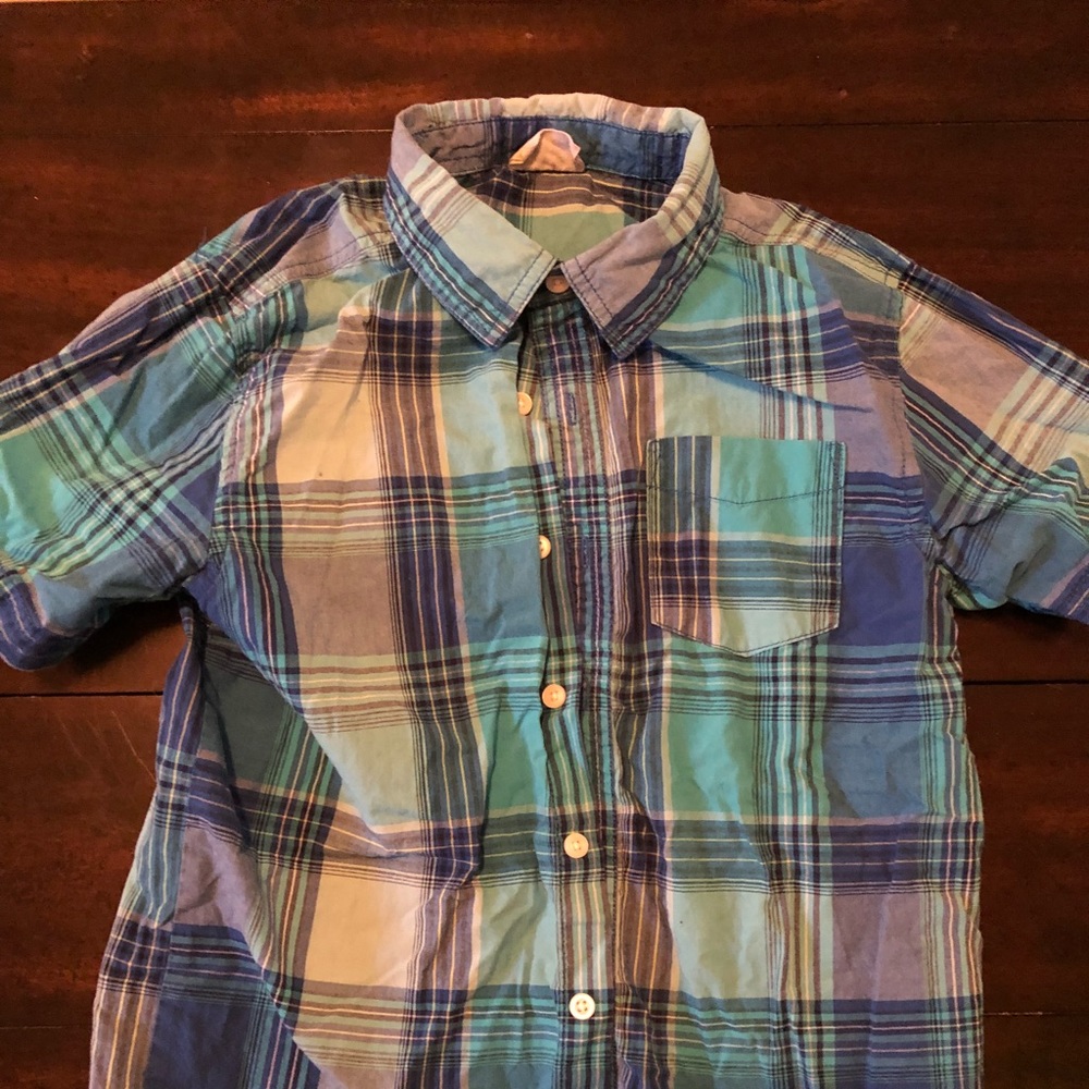 Crazy 8 button down shirt size 10/12